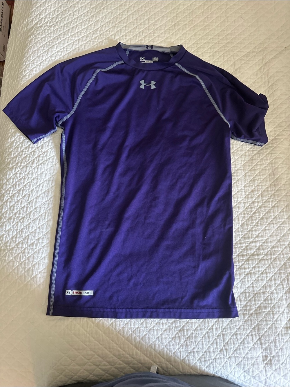 Under Armour Purple Performance Compression Shirt